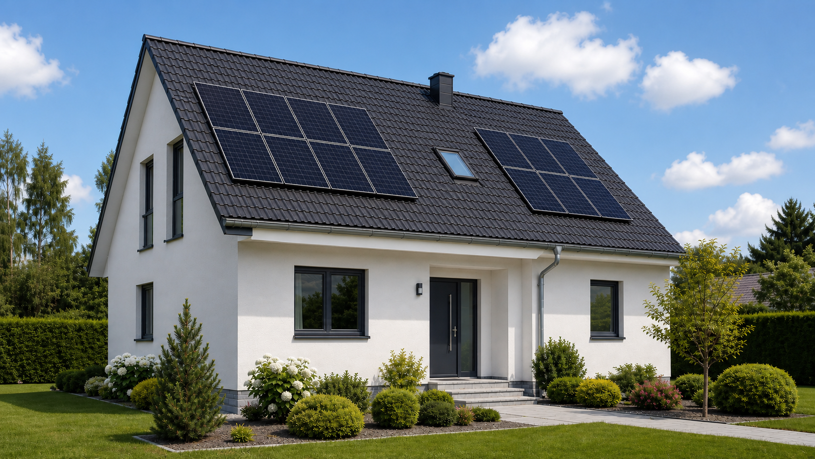 Einfamilienhaus ohne Photovoltaikanlage
