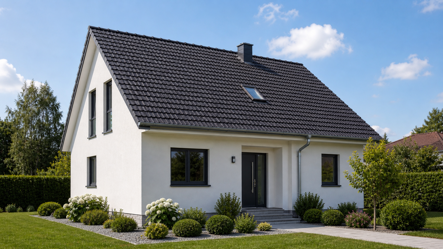 Einfamilienhaus mit Photovoltaikanlage